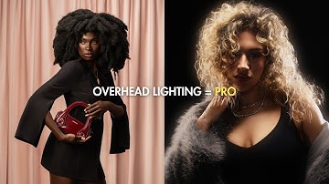 3 Reasons You MUST Use Overhead Lighting in Your Studio Photography