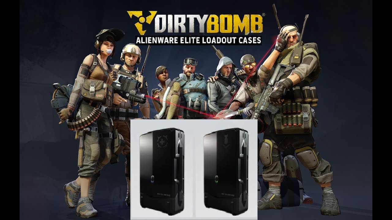 Dirty Bomb Opening AlienWare Case Limited Edition