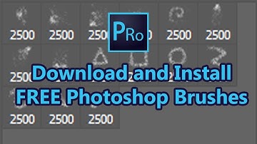 How to Download and Install Free Photoshop Brushes - Photoshop Tutorial 2020