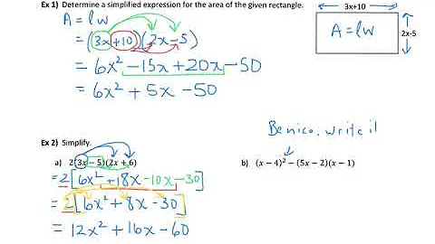 Expanding Your Algebra Skills Part 1