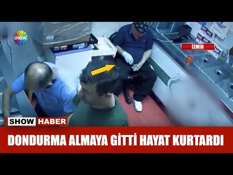 Dondurma almaya gitti hayat kurtardı