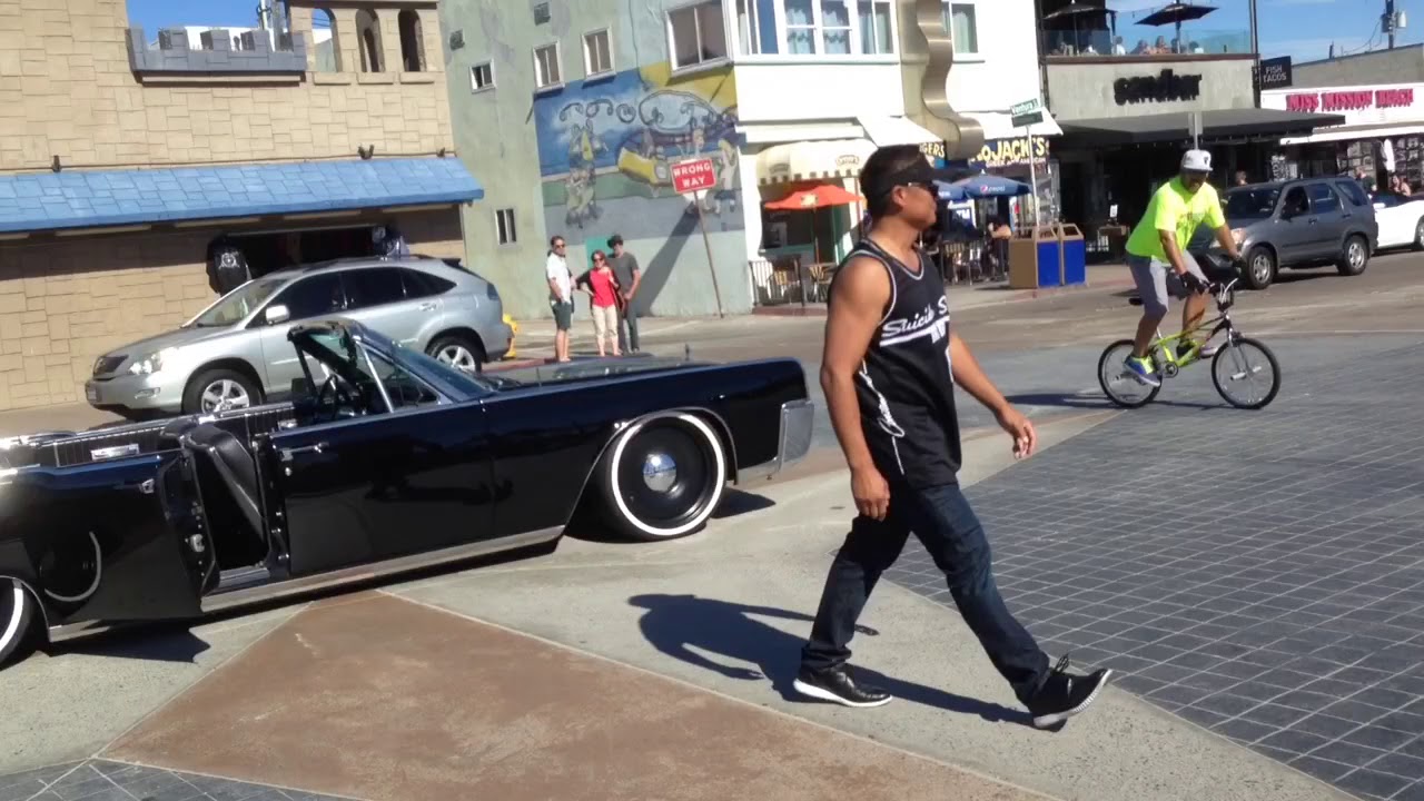 white background Low Rider - Lincoln Continental Drop Top