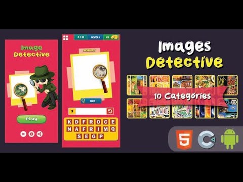 Royalty Free Game Source Code - Images Detective (Construct 3 | HTML5)