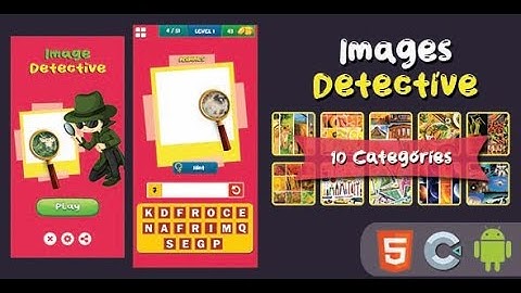 Royalty Free Game Source Code - Images Detective (Construct 3 | HTML5)