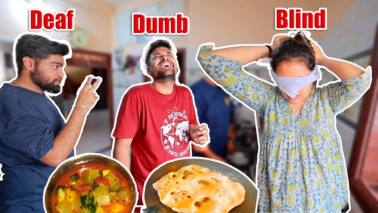 bina oil ki sabzi banayi aur roti 🫓 ka shape kuch ajeeb ban gaya - Funny Cooking Challenge 🤣