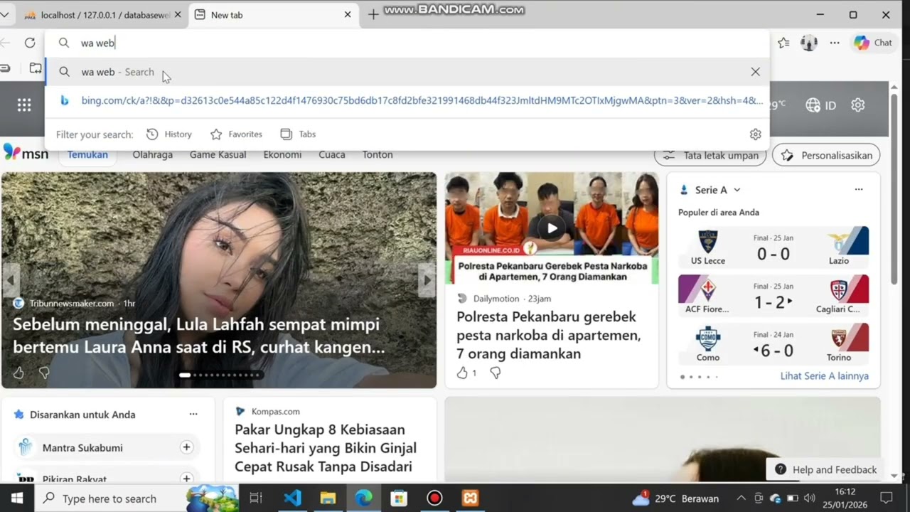 Tutorial database menggunakan PHPmyadmin