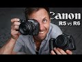 Canon R5 vs R6 БОЛЬШОЙ тест