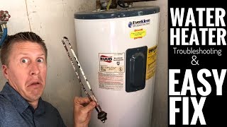 Electric Water Heater Repair In Minutes:  STEP by STEP