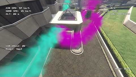 Multiplayer session in Quadcopter-Redux