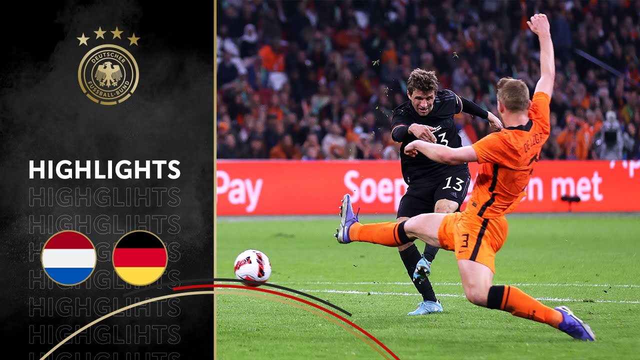 Intense Draw! Netherlands vs. Germany 1-1 | Highlights | Friendly