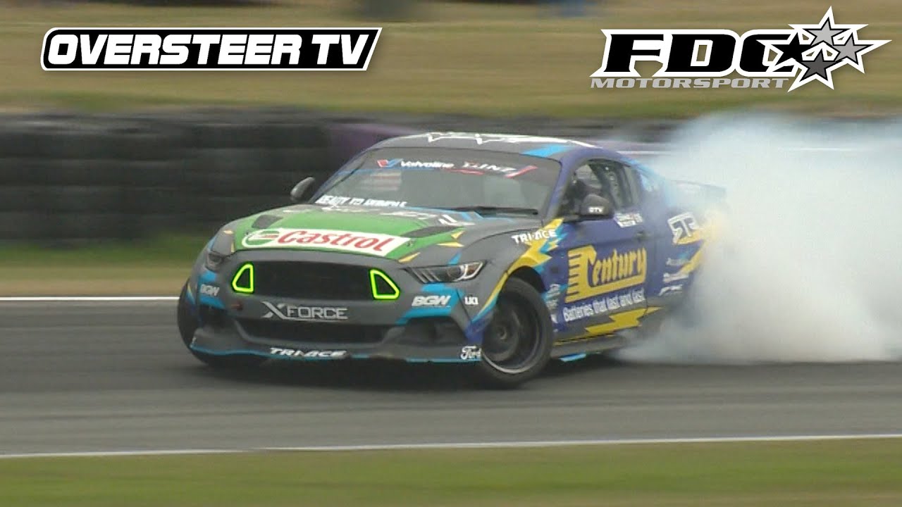 Fanga Dan: Ford Mustang RTR Drifting @ D1NZ R1 Teretonga 2020