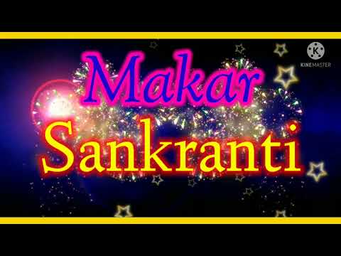 Happy Makar Sankranti Status Beckgraund  Video