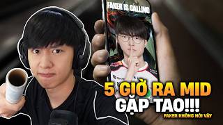 FAKER ĐỔI GIÓ MÚA ZED ĐI MID RANK HÀN VỚI LỐI BUILD ĐẤU SĨ SIÊU HỒI CHIÊU BIẾN ẢO LIÊN TỤC