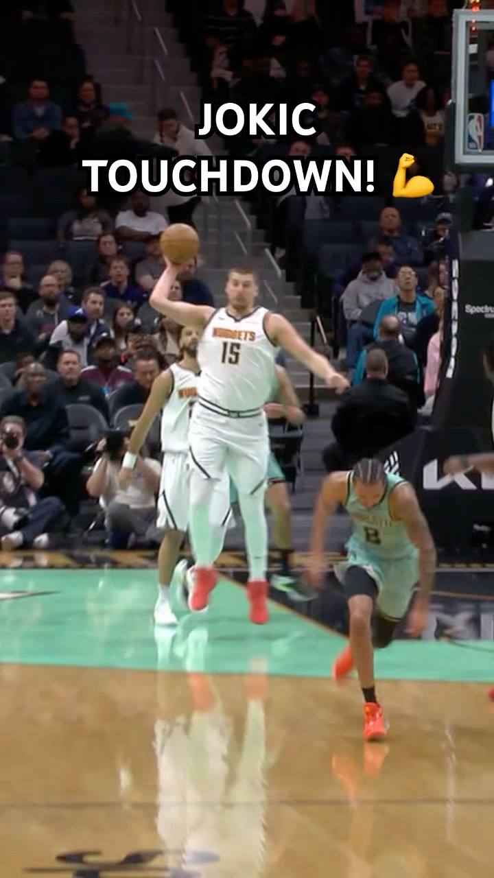 Jokic full court dime to MPJ