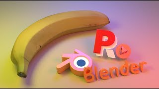Моделирование и текстурирование в Blender. Создание банана. Моделирование и текстурирование в Blender. Создание банана.