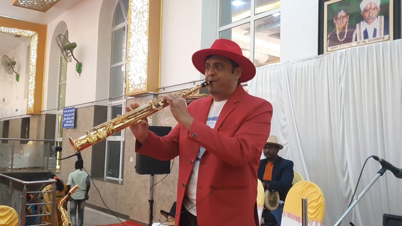 Idu Nanna Ninna prema geethe chinna  Kannada song Instrumental on Soprano Saxophone by SJ Prasanna .