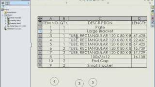 Excluding Solid Bodies in a Weldment Cut List