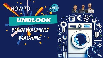 Is your washing machine blocked  Or showing up a drainage error code  Bosch F03, F18 or Hotpoint