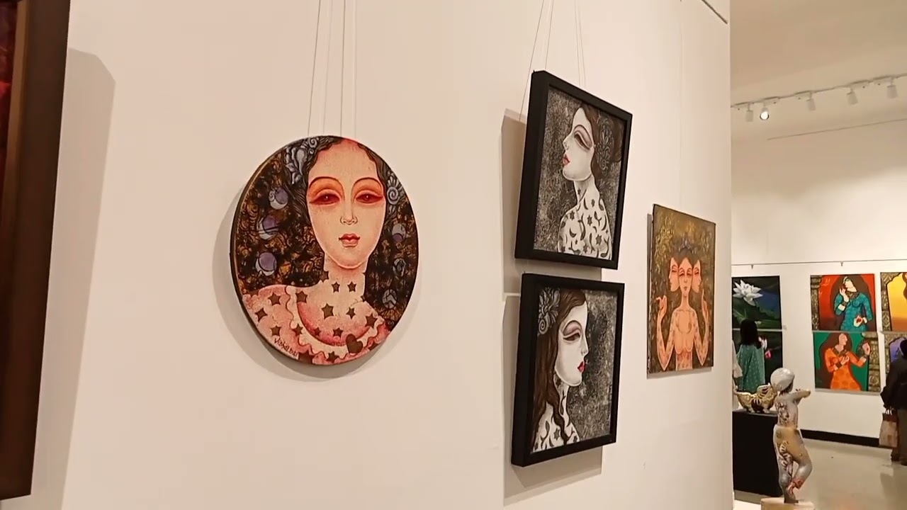 I visited this art gallery 🎨✨ MUST WATCH VIDEO⚠️ 