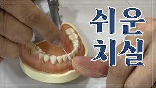 치실? So Easy.. 😎/ 치실, 치간칫솔, 워터픽 다 알려줄게‼   | 덴티보이 최동오