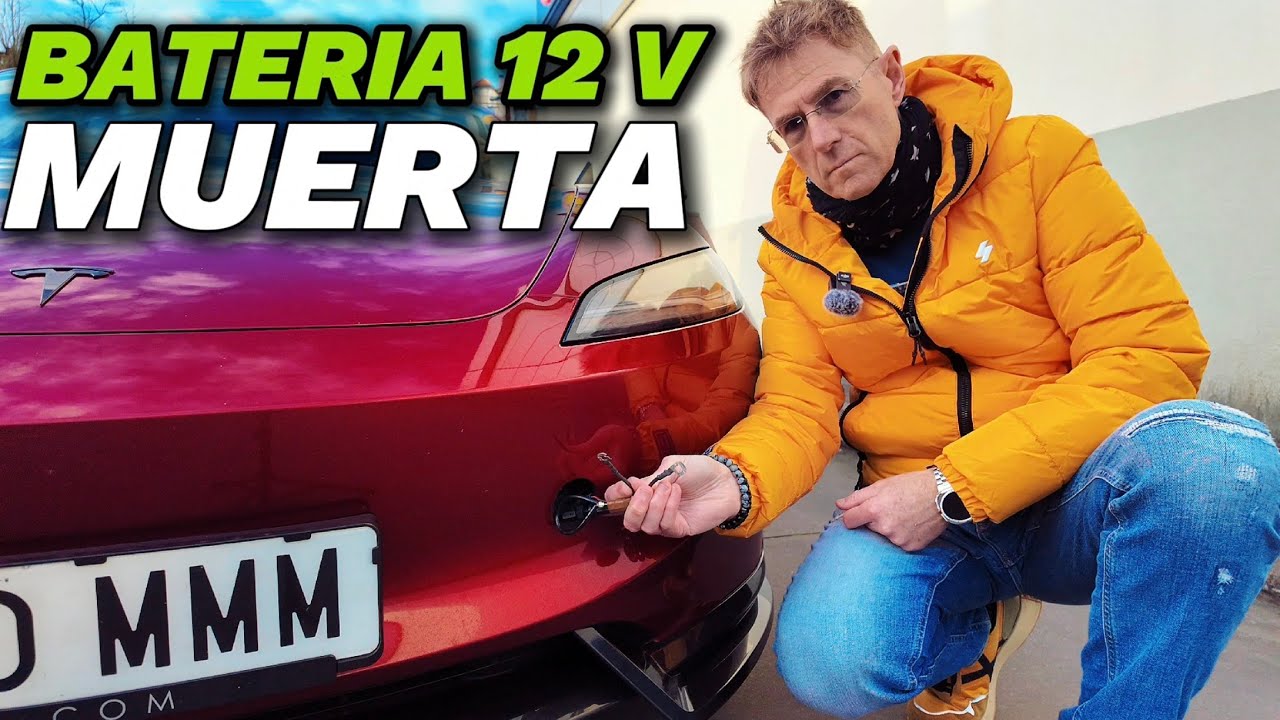 ⚠️ Tesla sin batería de 12V: el fallo que puede dejarte tirado