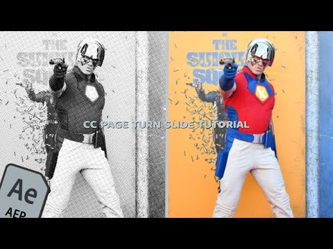 cc page turn slide tutorial| after effects
