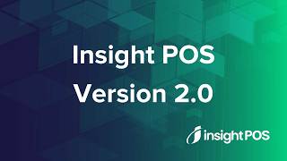 Insight POS Version 2.0