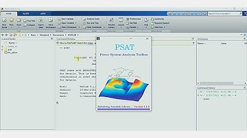 How to set path for PSAT using Matlab | Starting PSAT in Matlab | Power Flow (PF), CPF