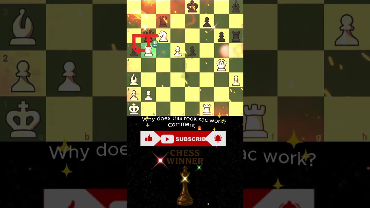 Would You Ever Sac the Rook Like This? ⚡♟️🔥 | Chess Winner 