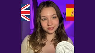 ASMR English vs Spanish | Language Trigger Words Battle for Best Tingles - Part 2