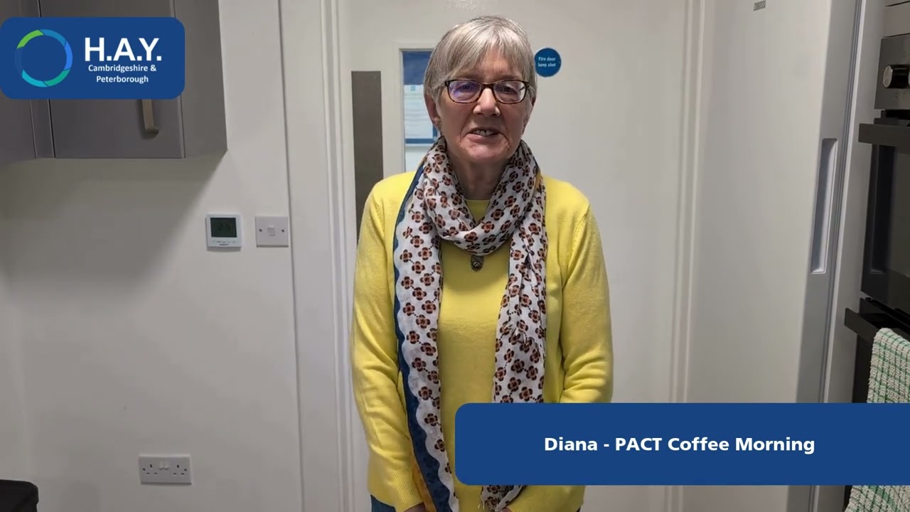 How Are You Cambridge visits PACT Coffee Morning