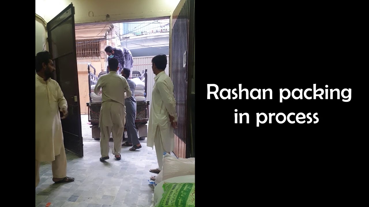 Rashan distribution in Peshawar Pakistan - YouTube