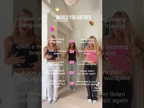 Would you rather…💓||xoxo