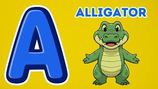 ABC Animal Names Song for Kids Learning Alphabet