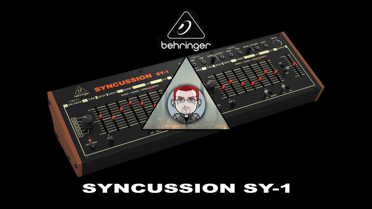 sktch-303: Behringer Syncussion SY-1 #2 (no talk)