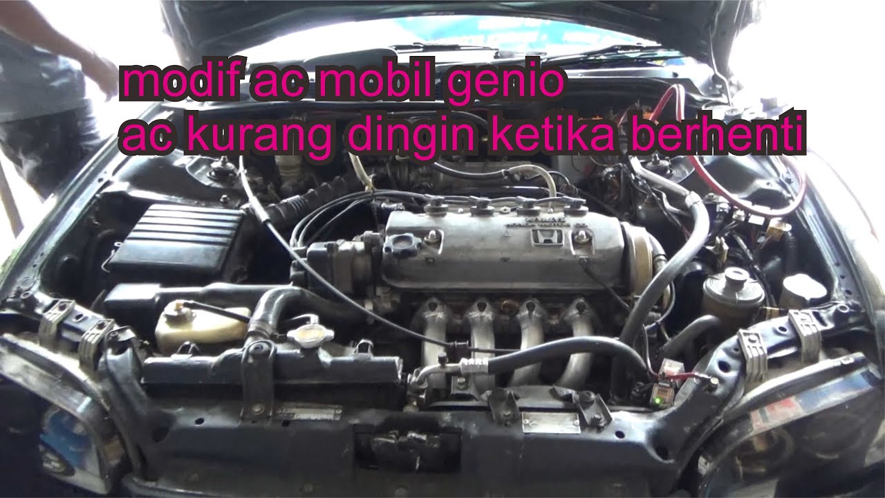 penyebab mesin drop ketika ac nyala.... cara pasang idle up ac mobil