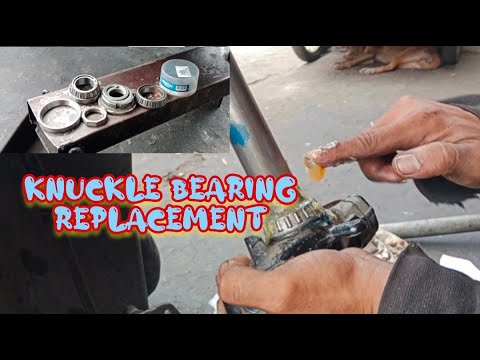 Honda click 125i/150i Knuckle bearing replacement | paano magpalit ng