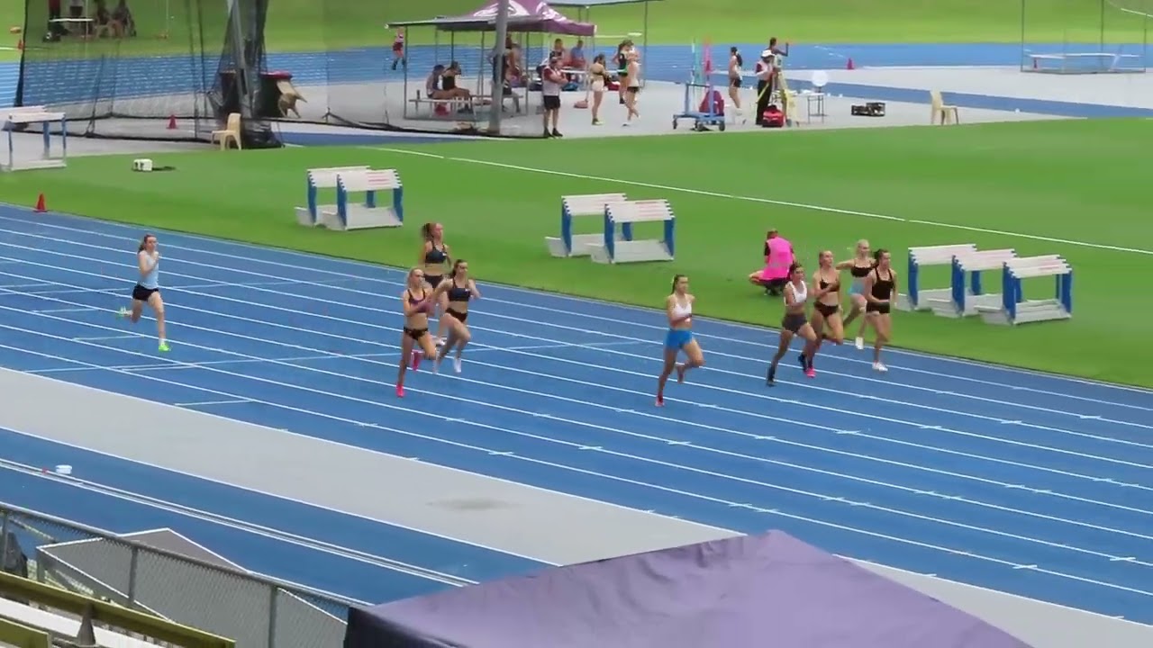 200m U20 Women Final, 2024 QLD Athletic Championships, QSAC 17 March 2024