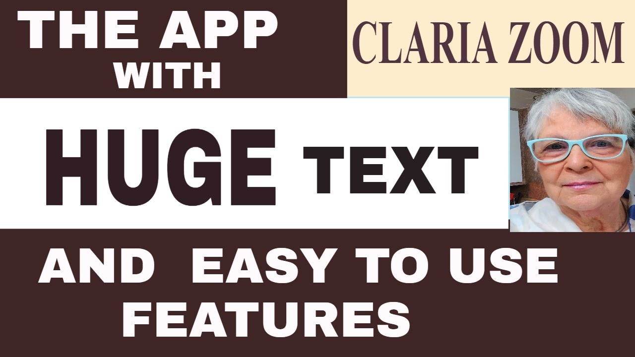 THE ONLY  LOW VISION APP YOU NEED FOR ANDROID PHONES