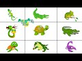 Reptiles | Reptiles Names For Kids in English | Kids Learn Reptiles | Kids Education Videos