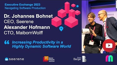 Increase Productivity​ in a Highly Dynamic​ Software World​