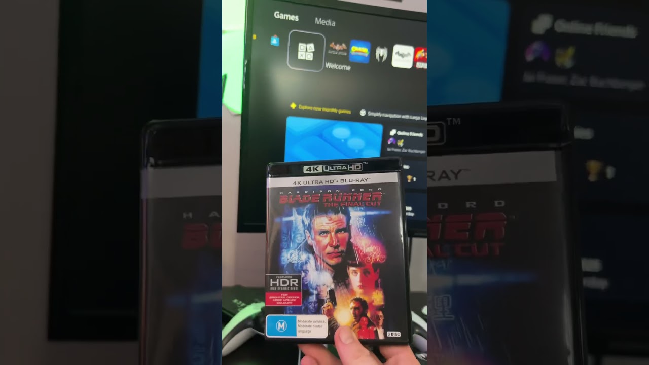 Тест на совместимость 4K Ultra HD Disk с PlayStation 5