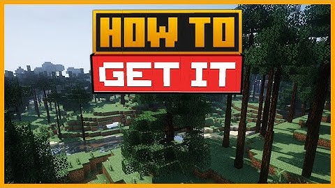 🟨 HOW to GET the DYNAMIC TREES ADDON in MINECRAFT BEDROCK