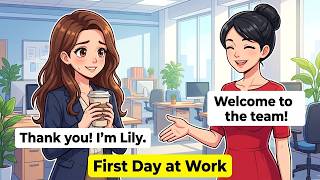 If You Understand This, You Understand Real English | First Week at a New Job (A1–A2)