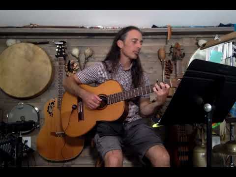 Carcassi Classical Guitar Method:  E Major, Prelude