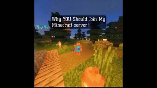 Why YOU Should Join My AMAZING Server! #minecraft