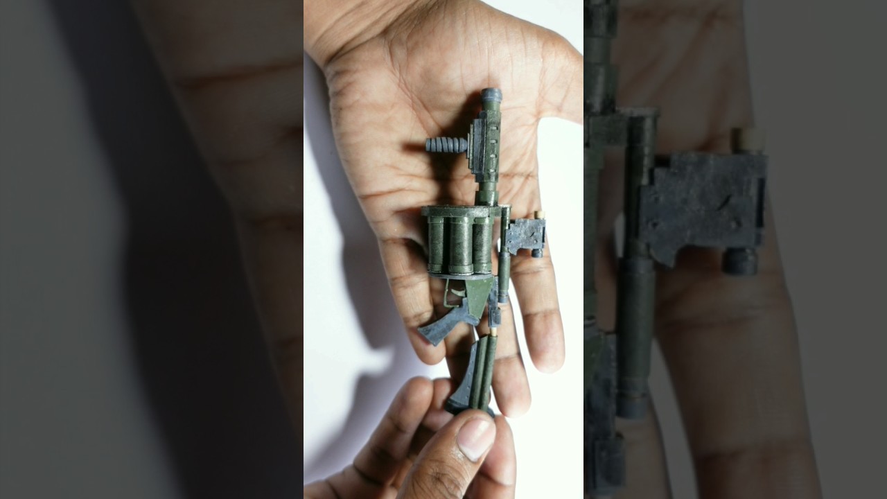 Handmade paper Gun  | Td simple craft 