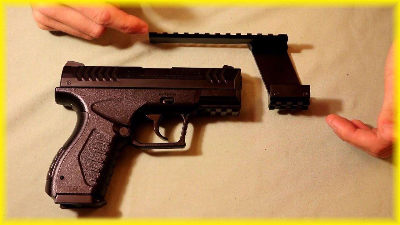 Universal Pistol Scope Mount Review YouTube