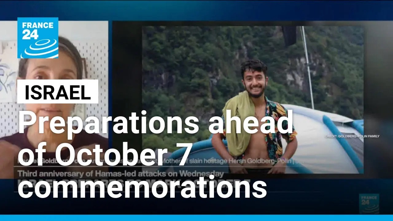 Israel prepares to mark October 7 • FRANCE 24 English