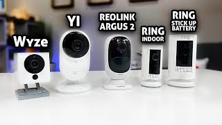 Best CHEAP Security Cameras! Wyze vs YI vs Reolink vs Ring